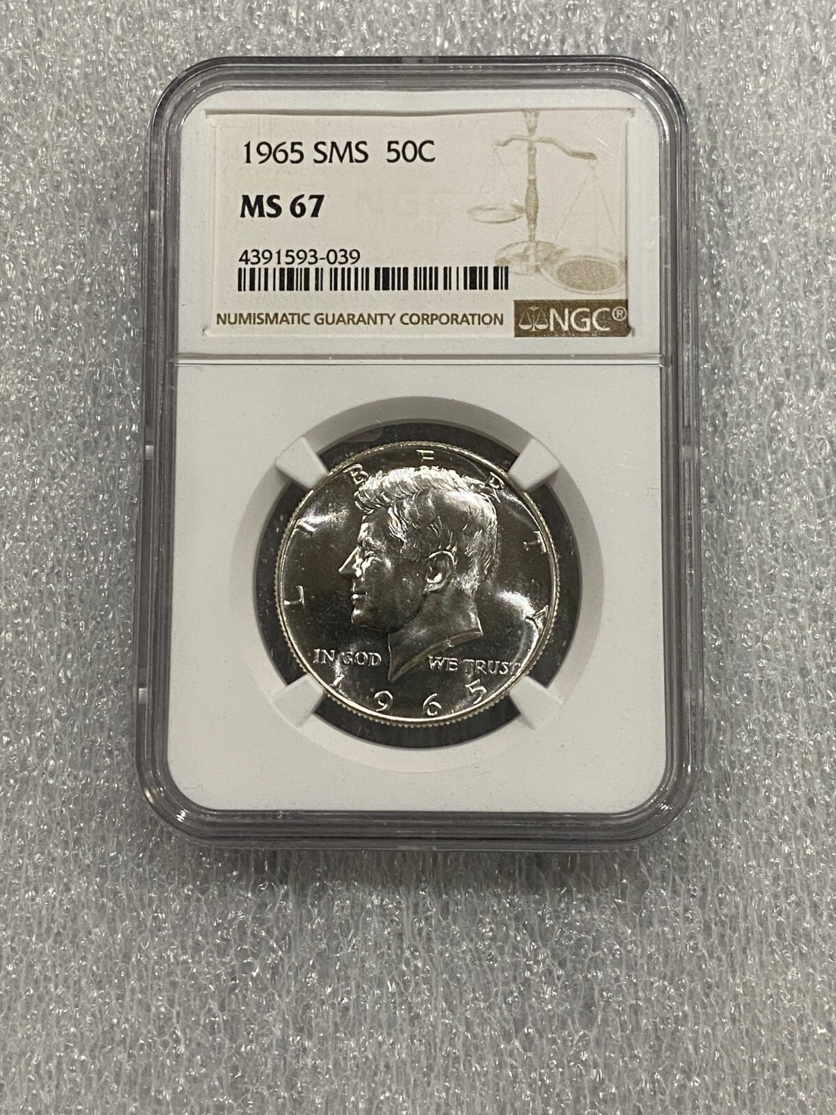 HUSTLER 50: 50 Years of Freedom未開封 1977-S Kennedy Half Dollar PROOF 50cent Piece Coin from US