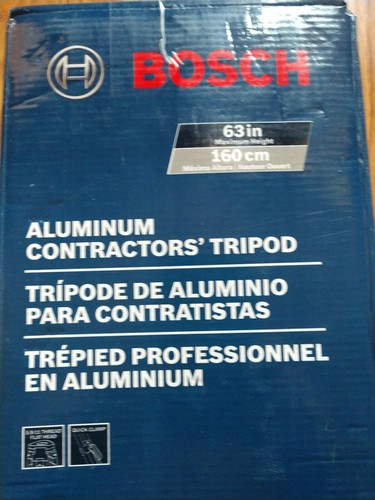 Bosch BT160 63 inch Aluminum Contractors' Tripod