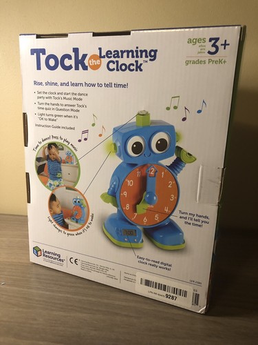 Learning Resources Tock The Clock Toy Multicolor