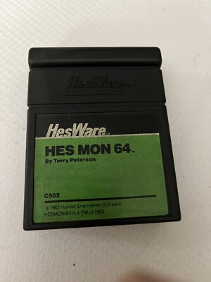HES MON 64 ML monitor/mini-assembler by T. Peterson Commodore 64 Cartridge Port