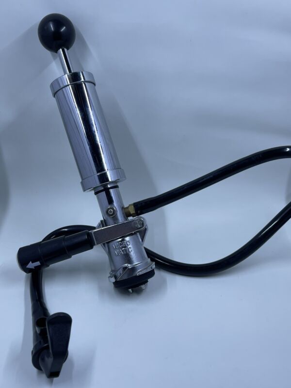 Micro Matic chrome keg beer tap hand pump - Domestic