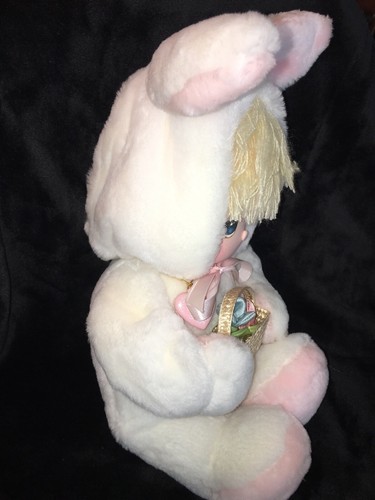Vintage Precious Moments Doll Girl Easter Bunny  16