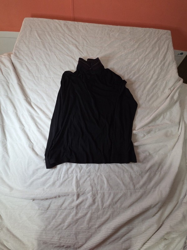 Express Pima Cotton Long Sleeve Polo Shirt with Contrast Collar