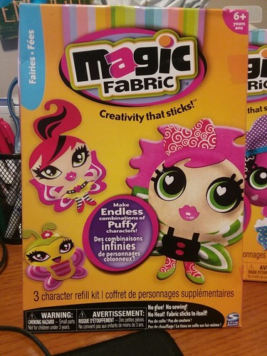 Magi Fabric Craft Kit Lot of 5 character refills NEW mermaids rocker gals Puppy