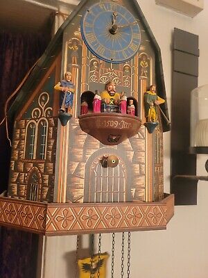 Nurmberg Church of our lady German  musical cuckoo clock Schmeckenbecher