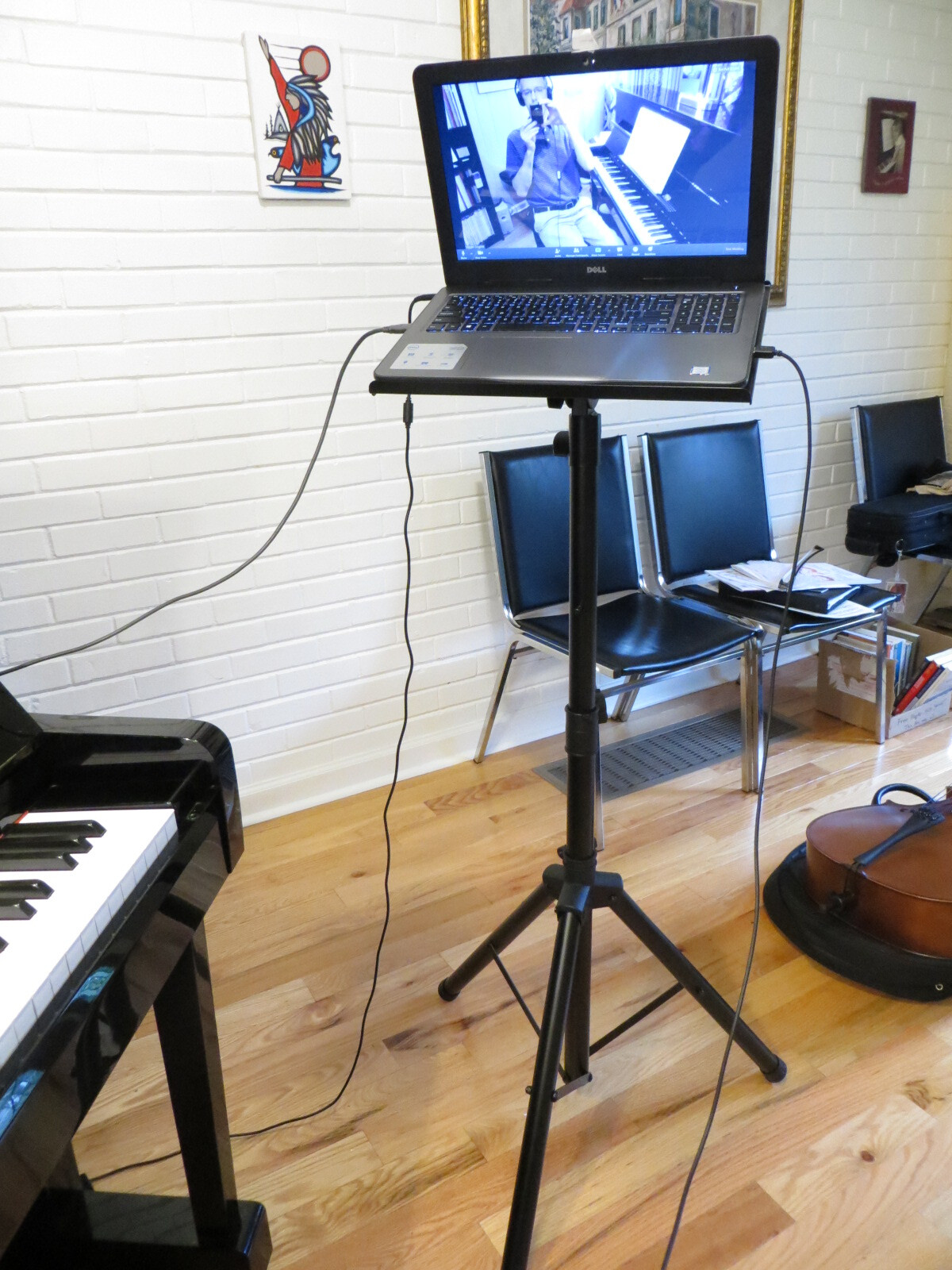 Professional Adjustable 32.3” 52” Lightweight Laptop DJ Mixer Tripod