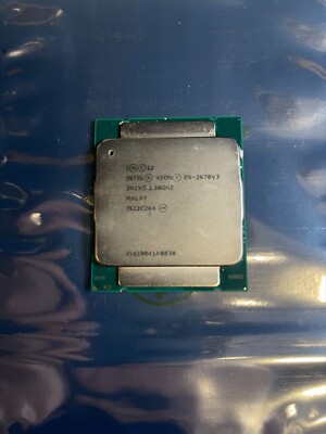 PREOWNED Intel Xeon E5-2670 V3 2.3 GHz Xeon Processor - SR1XS