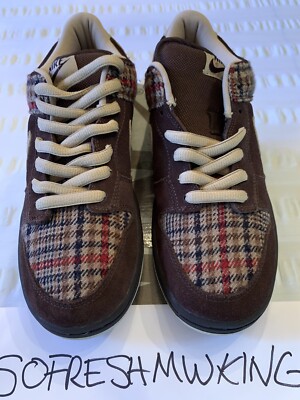 Nike dunk sb low tweed top