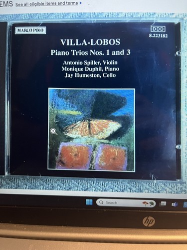 (CD)Villa Lobos:Piano Trios 1,3／Humeston、Nunez、Duphil Antonio Spiller, Monique Duphil, Jay Humeston, Heitor Villa