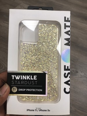 Case Mate Twinkle Stardust Gold Protective Case For iPhone 11/ iPhone XR New