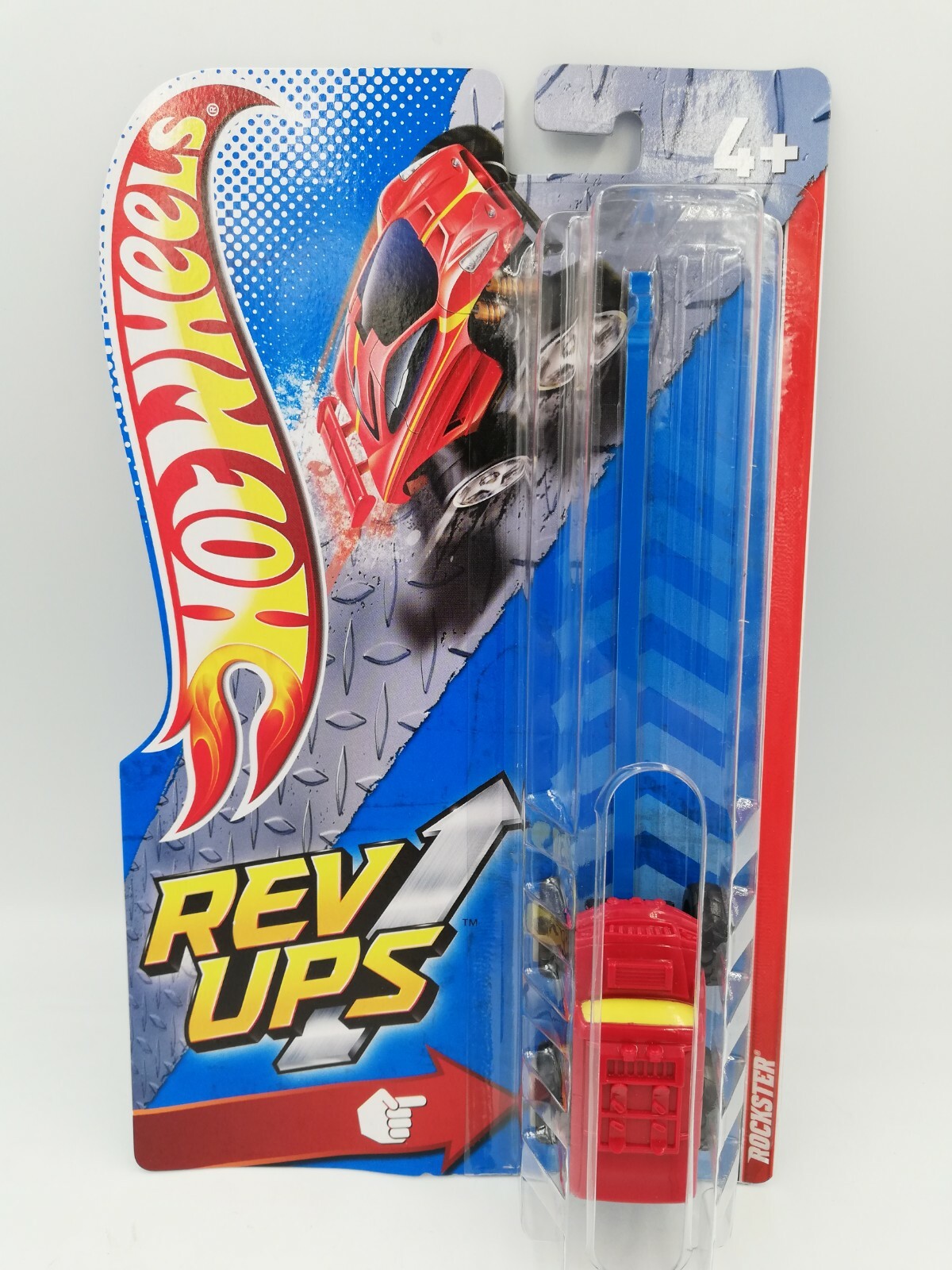 Hot Wheels Hot Wheels RRRumblers MOTOR④ 1970s Hot Wheels Mattel Rrrumblers Orange Torque Chop W