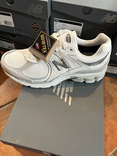 スニーカー New Balance 2002R Gore-Tex White Brighton Grey New Balance 2002R GORE-TEX White Brighton Grey - M2002RXM