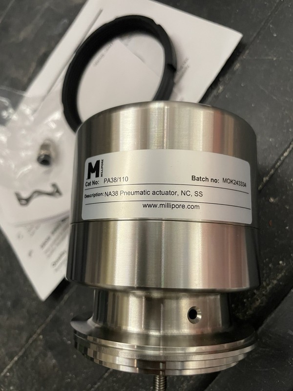 Novaseptic Valve Pa38/110 Lot No Mok243334 Milipore