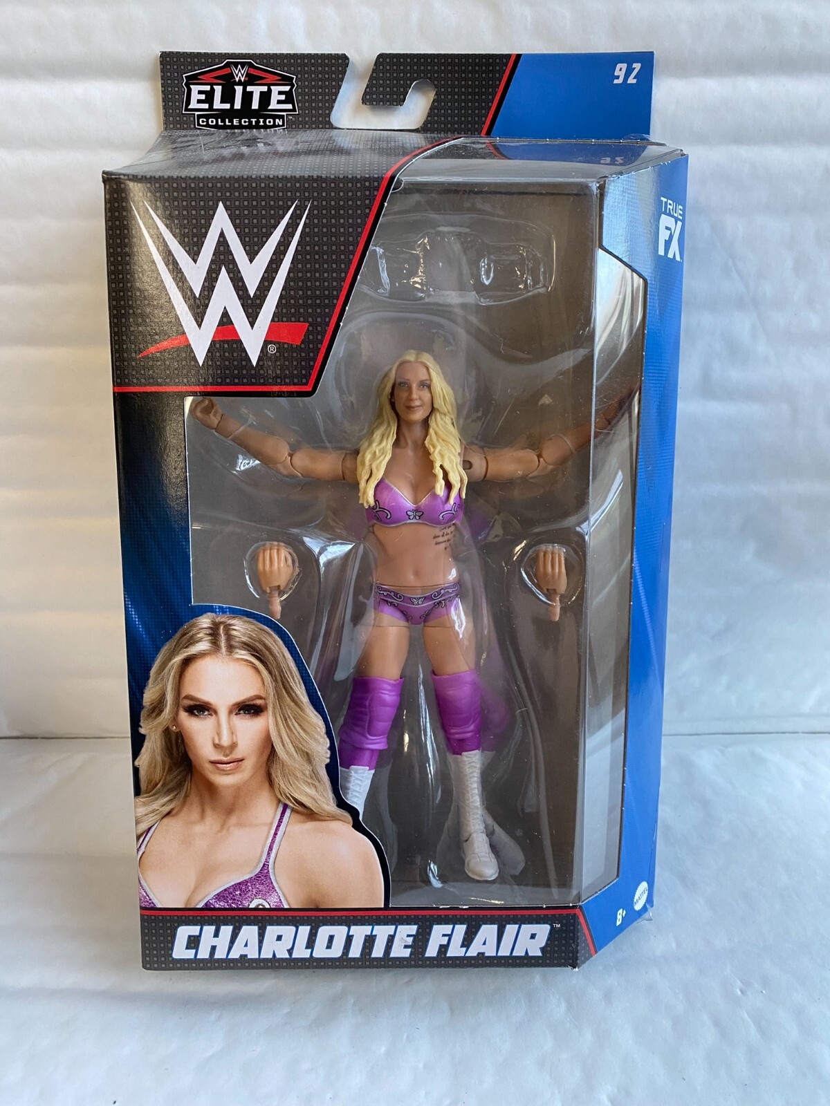 BOXED WWE MATTEL ELITE SERIES 92 CHARLOTTE FLAIR WRESTLING