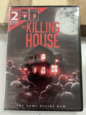 THE KILLING HOUSE DVD  2 Disc Set + Bonus Movies Headhunter + Curtain  Brand New