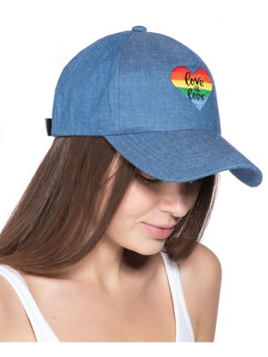 

INC Женская синяя вышитая графическая легкая бейсбольная кепка, Синий, IN1512080