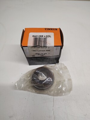 NEW Timken Fafnir RA012RR+COL AG Wide Inner Ring Ball Bearing + Collar 3/4'' Bore
