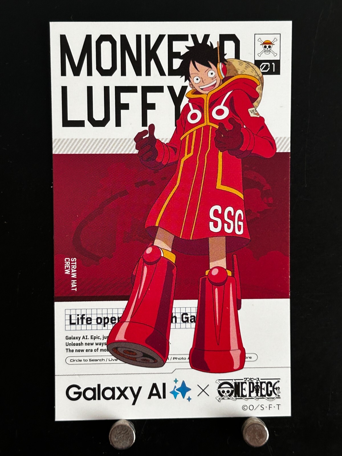 スマートフォン本体 Luffy NEW One Piece Fig Life! Monkey D. Luffy Gear 5 vol.2 phone