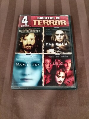4 Horror Movies DVD The Crow Wicked Prayer, Nameless, Helter Skelter, The Hole
