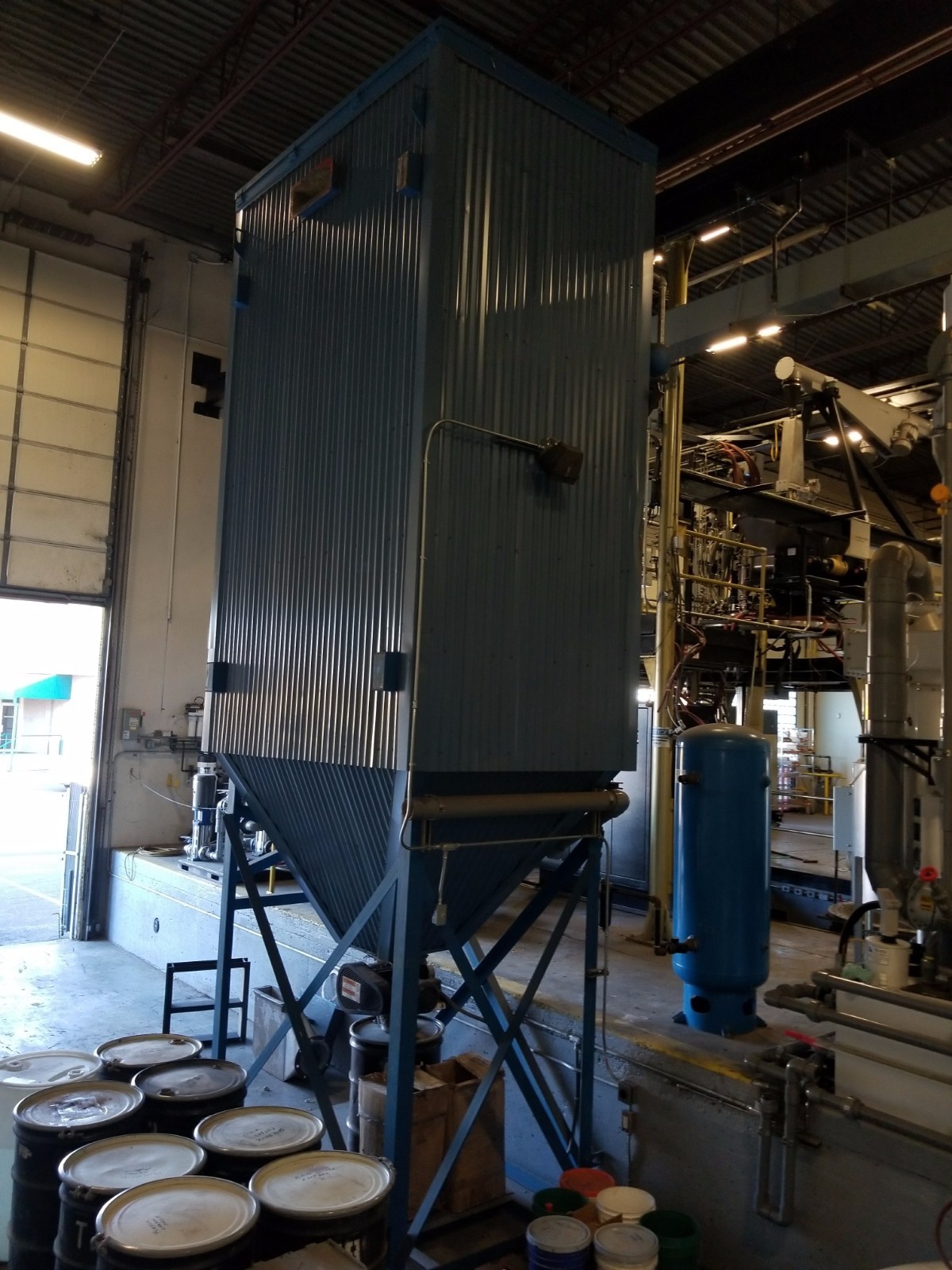 TRI-MER UTR45 HOT GAS FILTRATION SYSTEM W/ NITROGEN REVERSE PULSE JET PURGE SYST