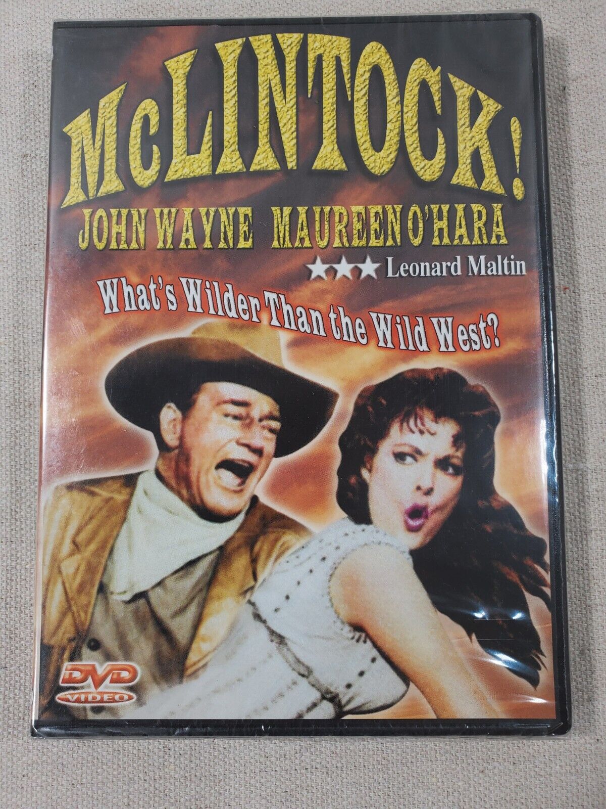 McLintock! - NEW SEALED DVD - John Wayne, Maureen O'Hara McLintock! - NEW SEALED DVD - John Wayne, Maureen O'Hara