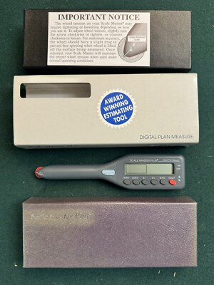Calculated Industries Scale Master Plus 3391 Digital Plan Measure Case