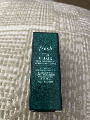 FRESH Tea Elixir Skin Resilience Activating Serum 0.23oz 7mL Mini New Sample