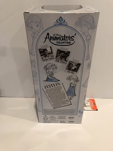 NEW Disney Store Authentic Frozen ELSA Animators Collection Toddler Doll 16