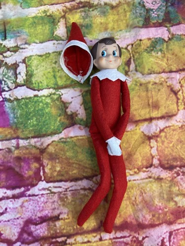 2005 Elf on the Shelf A Christmas Tradition Brown Hair Blue Eyes-Elf Only G39