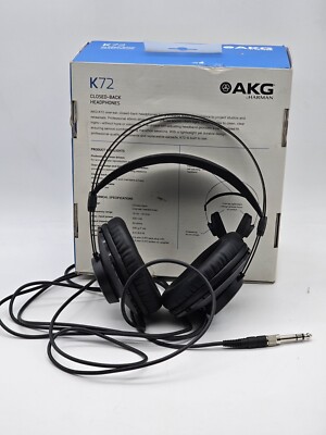 AKG K72 Closed-back Stereo Studio Recording Headphones