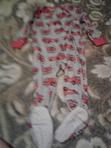 Just One You Carter's Fire Truck Sleeper Boys 2T