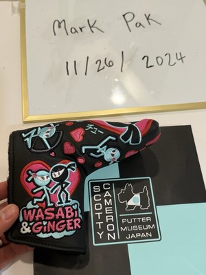 New Scotty Cameron 2024 Wasabi & Ginger Valentine's Tiffany M&G Japan Gallery HC