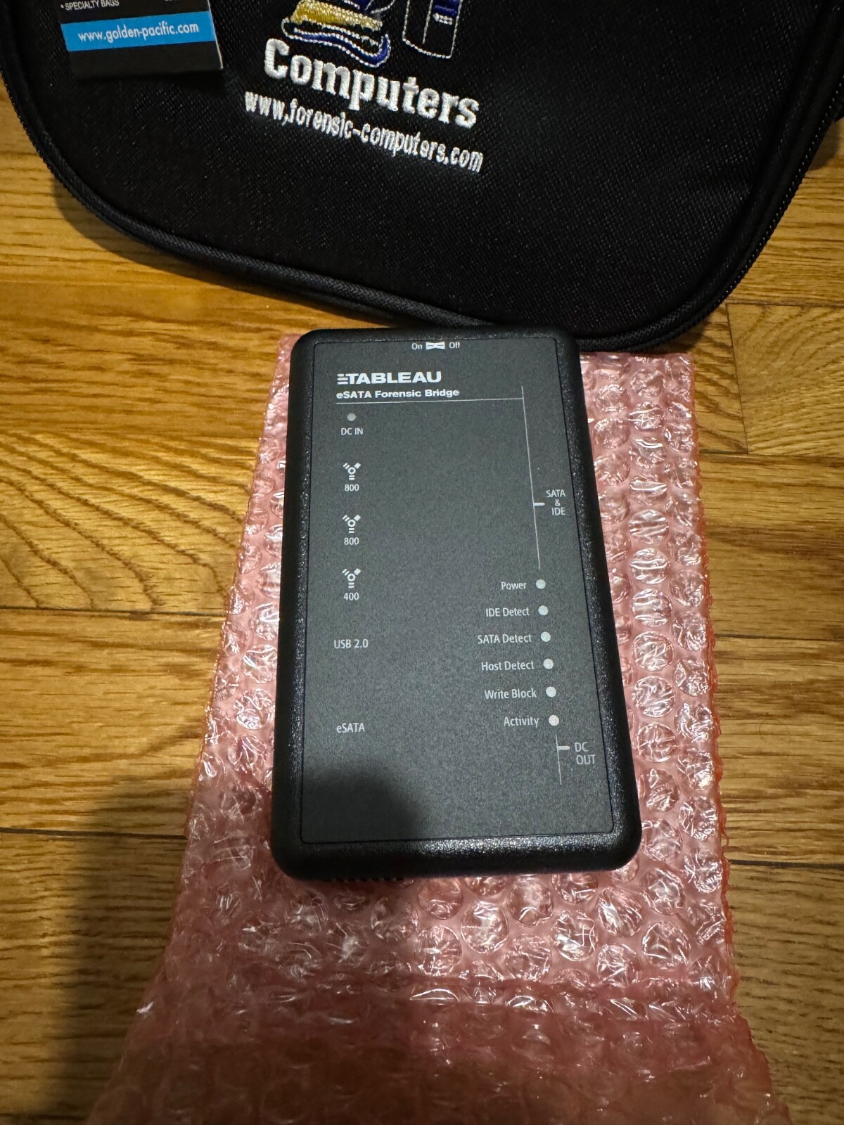 Tableau eSata  Forensic Bridge T35es Unit and Quickstart Guide