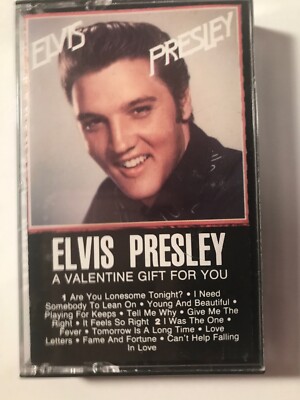 Elvis Presley A Valentine Gift For You Cassette Tape AFK1-5353