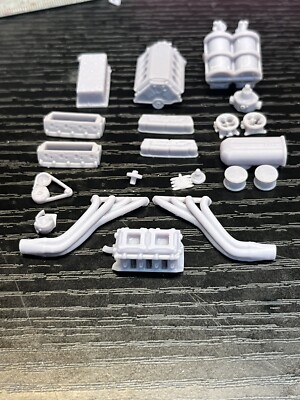 1/25 Sniper Nitrous 427 Ford Windsor Engine 3D Printed