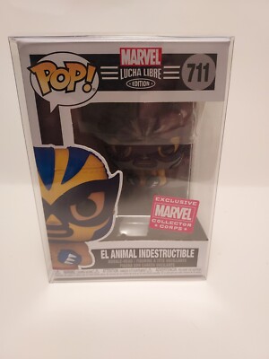 FUNKO POP!Lucha Libra:El Animal Indestructible #711 Exc.Marvel Collector Corps