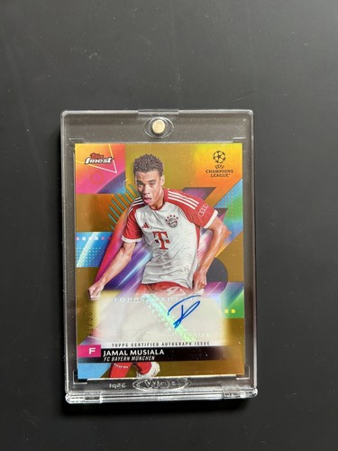 Topps UCC finest Jamal Musiala Autograph/50 | eBay