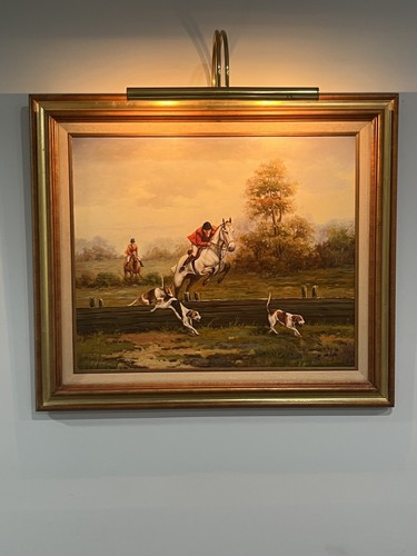 Original Painting Axel W.Larsen (British, 1869-1946