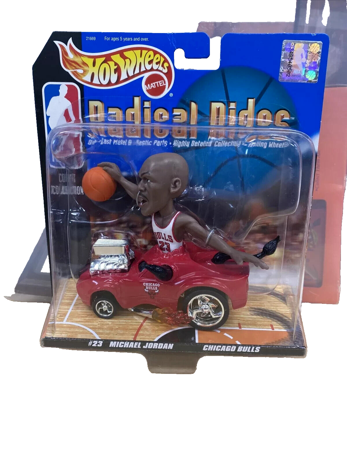 1998 HOTWHEELS RADICAL RIDES #23 MICHAEL JORDAN NEW FACTORY