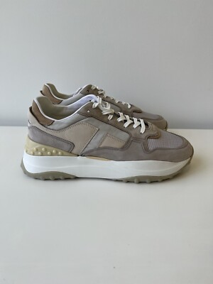 Tod s Fondo Sport Allacciata Sneakers Leather And Suede New With Box