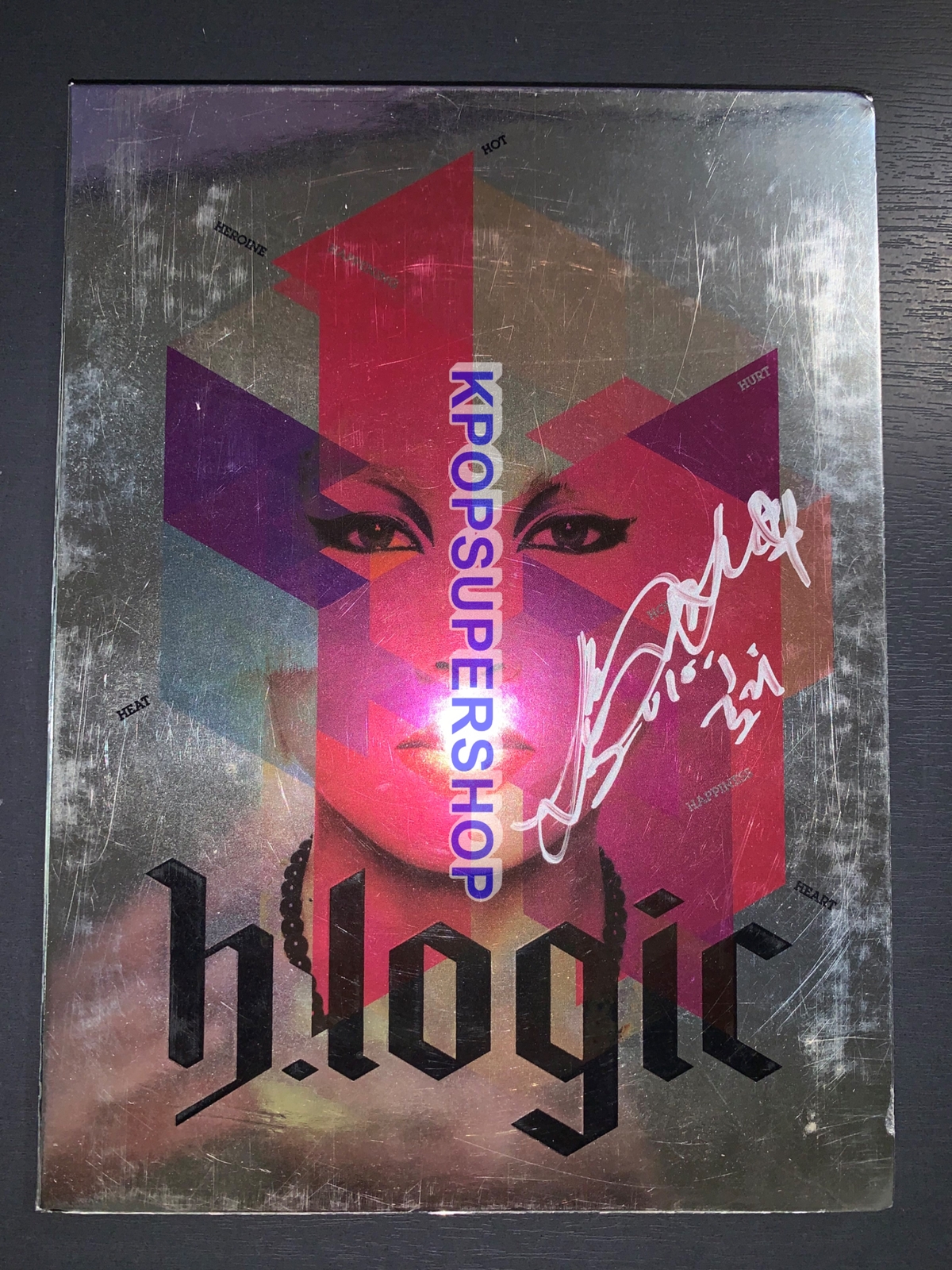 Lee Hyo Ri 4th Album H-Logic Autographed Signed CD Photobook Great