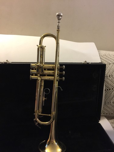 Vintage ROLLS MARK IV Brass Trumpet ?? & Mouthpiece
