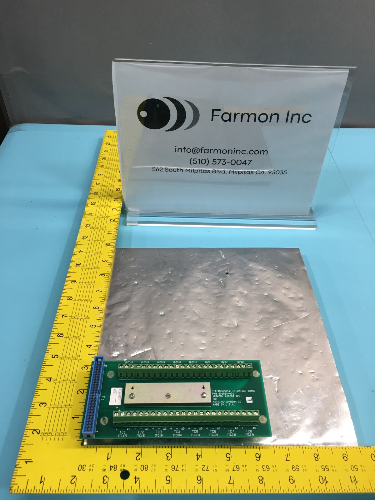 Watkins-Johnson WJ 901530-001 PCB, Interconnect TC (WJ 999), A00062, 131615