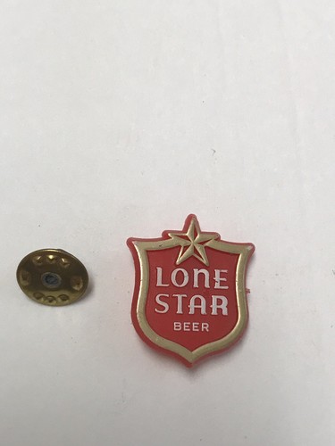 Lone Star Beer Vintage Plastic Lapel Pin
