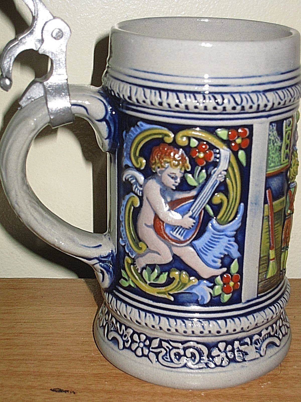 Vintage Gerz German Beer Stein Aus Unsure Firmen 7