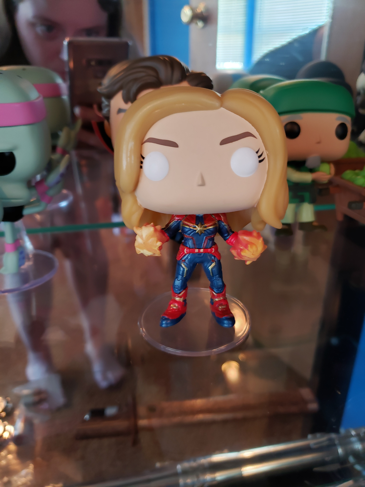 Funko Pop! #432 Captain Marvel GITD Walmart Exclusive 889698363587 | eBay