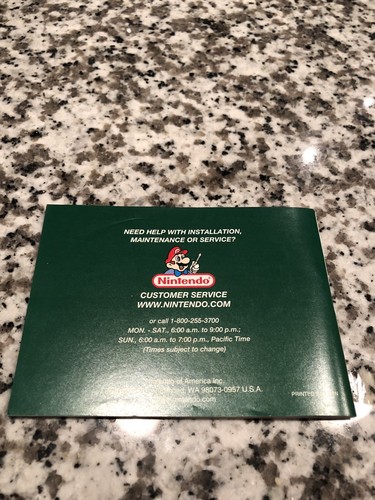 Golden Sun Instruction Book Nintendo Game Boy Advance Manual Only