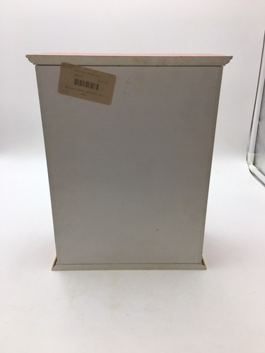 WOODEN ROOSTER CABINET WITH DRAWER AND DOOR