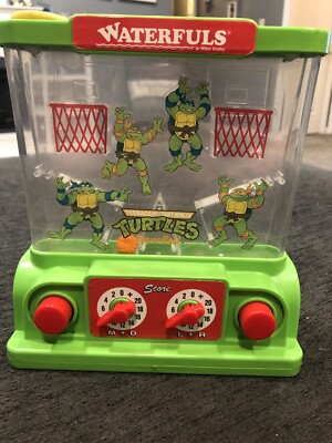 Vintage Waterfuls Sewer Ball Game TMNT Teenage Mutant Ninja Turtles Tomy Works