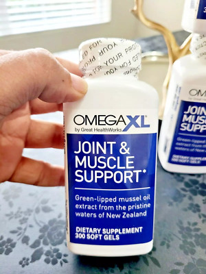 Omega XL 300 Capsules - Green Lipped Mussel New Zealand Omega 3 EXP: 08/2026